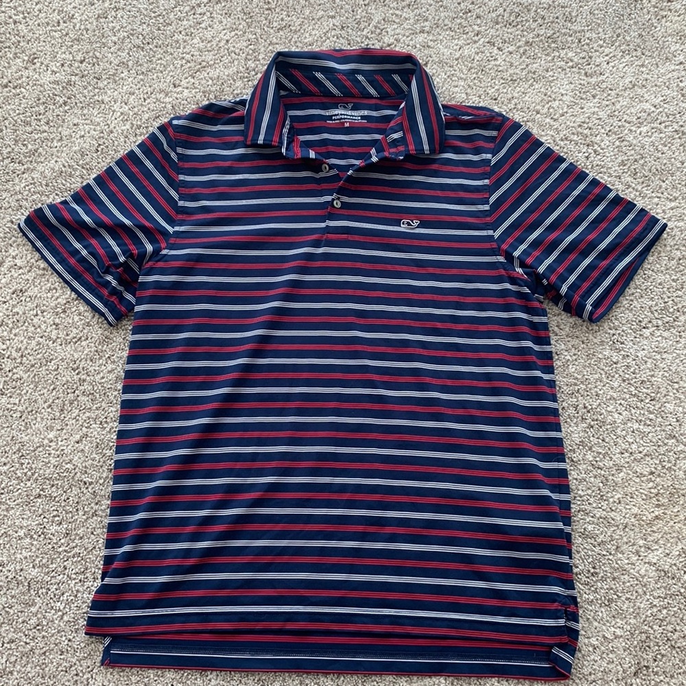 Men Vineyard Vines Performance Polo Medium